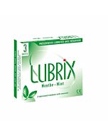 Box 3 unidades Lubrix sabor de menta