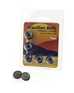 5 Bolas Brasileiras Explosão de Aromas Gel Excitante Efeito Fresh - Massagens Sensuais e Prazer Intenso