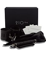 Caixa erótica 210th - Set BDSM de luxo: 50 tons para explorar e desfrutar.