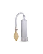 Bomba de pênis transparente para um desempenho superior e sensações intensas!