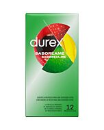 Preservativos Durex Saboreame: Pacote 12 unidades | Cores e sabores - SEO