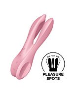 Estimulador Satisfyer Threesome 1 Rosa - 3 Motores Potentes
Estimulador Satisfyer Threesome 1 rosa - 3 motores potentes