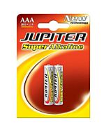 Baterias alcalinas AAA LR03 1.5V - Pacote com 2 unidades