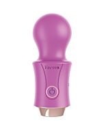 Varinha vibratória recarregável The Traveller Wand - Fuchsia | XOCOON | 6 modos de vibração