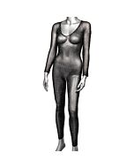 Body completo com abertura e brilhos | CROTCHLESS BODYSTOCKING