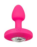 Sonda Vibratória Pequena Cheeky Gem - Rosa | 10 Modos de Vibração - Silicone | Recarregável e Resistente à Água
