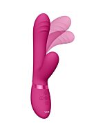 Vibrador TANI de Silicone Rosa | Poderoso e Silencioso | Recargável por USB