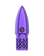Vibrador recarregável GLITTER roxo - Produto erótico de alta qualidade e design único