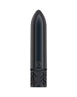 Vibrador Bala Recarregável Glamour - Bronze - Abs - Gunmetal - Sexo - Elegante