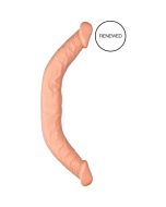 Consolador realista de doble dong 18'' - Flesh | Pele macia e segura
