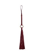 Chicote Flogger Ouch Halo - Cor Bordeaux | BDSM de Luxo