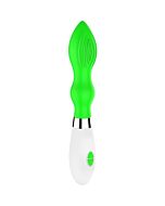 Vibrador Astraea de Silicone Verde 10 velocidades - Prazer Inigualável