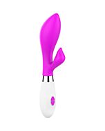 Vibrador Achelois Rosa - Silicone Macio - 10 Velocidades - Prazer Intenso