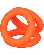 Alpha Liquid Silicone Tri-Ring - Anel de Silicone Líquido Triplo