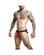 DNGEON Chain Jockstrap Vermelho - Jockstrap com detalhes de corrente