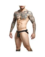 Jockstrap de corrente DNGEON Verde - Calcinha com Corrente Ultra Sexy
