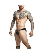 DNGEON Snap Jockstrap Cinza - Suspensório para homens