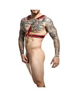 Arnês de Correntes Cruzadas DNGEON - Vermelho