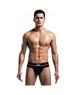 Fetiche clássico jockstrap largo - preto - Sex Shop
