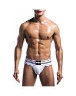 Fetiche clássico jockstrap largo - branco