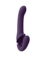 SATU - PULSO DE ONDA & STRAPON VIBRANTE SEM ALÇAS - ROXO
