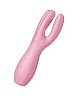 Satisfyer Threesome 3 Vibrador Rosa - 3 Motores Potentes