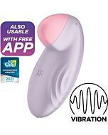 Satisfyer Tropical Tip Vibrador Lay-On Lilás - Satisfyer Dipping Delight