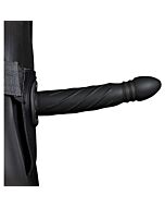 Ai! Strap-On Oco Trançado Preto 8'' - Sex Shop
