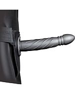 Ai! Strap-On Oco Trançado Metalizado 8''/20 cm