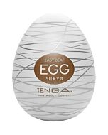Tenga Egg Silky II - Masturbador masculino de textura sedosa