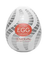 Tenga Egg Tornado - Estimulador Texturizado, Suave e Elástico