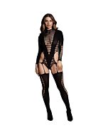 Kalyke XXIII - Bodystocking com gola alta - Tamanho único