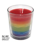 Vela Orgulho LGBT | Vela Artesanal de Cera de Soja