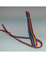 Pulseira de luxo para menina em borracha com bola orgulho - Cores da bandeira LGBTQ+