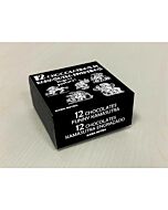 Caixa com 12 barras de chocolate Kamasutra com chocolate ao leite