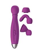 Vibes of Love Queenpin Purple - Vibrador com 3 Extensões - 9 Padrões de Vibração
