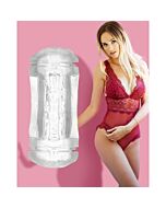 A vizinha do lado Sophia - Masturbador de dupla entrada com textura suave e realista