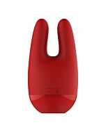 Vibrador Revolução Vermelha Hebe - Estimulador de Clitóris e Mamilos