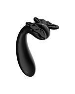 Vibrador Borboleta Preto G - Estimulação do Ponto G e 12 vibrações