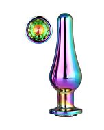 Brilhante Love Coloured Prazer Plug L - Plug anal brilhante com jóia