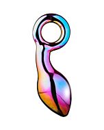 Anel plug anal de vidro Borosilicato Chunky Ring Glamour