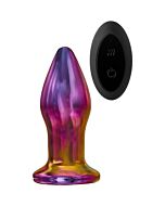Vibrador de Vidro Glamour Plug Remoto Vibe com Controlo Remoto
