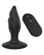 Plug Anal Vibrante e Rotativo Dark Desires Angelina - Estimulação Anal Vibração e Rotação