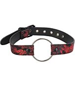 Mordaça Blaze Deluxe O-Ring Mouth Gag - Gag de argola em metal para bondage