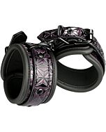 Blaze Handcuff Purple - Algemas elegantes de couro roxo