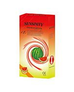 Sensinity preservativos melancias 12 pcs (cad 07/2015)