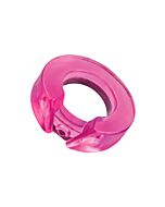 Up! colarinho vibrador cocktail ring-de-rosa