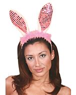 tiara de lantejoulas Conejita