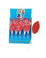 Tratar os lábios de morango