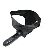 Arnes de latex preto